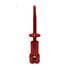 XMRED,Test Clips,Red XM Micro-Hook 2400V 4.4A Accepts 22-32 AWG