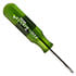 P3321N,Hand Tools, Screwdrivers,3/32" Slotted Screwdriver 3.5" Green Handle