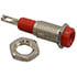 6025A,Test Plugs & Test Jacks,Insulated Red Banana Jack Chassis Mount 0.182" (4.6 mm)