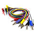 601XR-18-S,Test Leads,XR Mini-Hook to Stacking Banana Plug 18 AWG PVC Test Lead 18 Inch (10 Color Set)