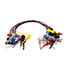204XM-12-S,Test Leads,XM Micro-Hook 22 AWG PVC Test Lead 12 Inch (Set of 10 Colors)