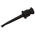 4555-0,Test Clips,10 Pack of Black Minigrabber Test Clips