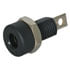 6092,Test Plugs & Test Jacks,Chassis Mount 0.182" (4.6 mm) Insulated Black Banana Jack