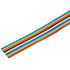 28RC16-10VP,Flat Ribbon,16 Conductor Multicolor Flat Ribbon Cable 28AWG 10 Feet