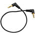 MU1MMS2RA,Audio & Video Cables,1 Foot 3.5mm Right Angle Stereo Audio Cable Male to Male