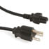 1110.072,3-Conductor,Power Cord Mickey Mouse 6 Feet SVT AWG 3/18 SVT Black C5